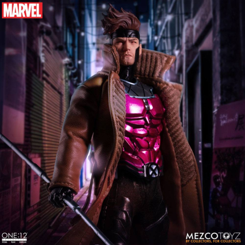PRECOMENZI - Marvel Action Figure 1/12 Gambit 17 cm
