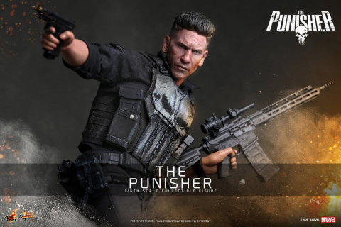 Jucarii - Marvel Action Figure 1/6 The Punisher 31 cm