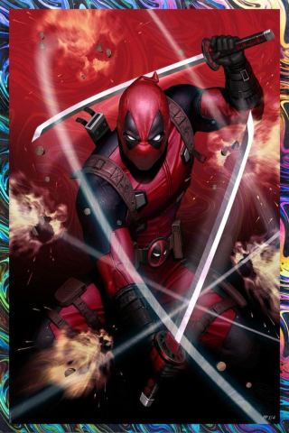 PRECOMENZI - Marvel Art Print Deadpool #1 (2024) 61 x 41 cm - unframed