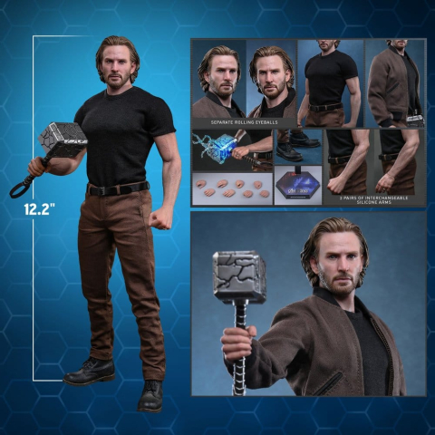 Marvel Avengers: Doomsday Movie Masterpiece Action Figure 1/6 Steve Rogers 31 cm [13]