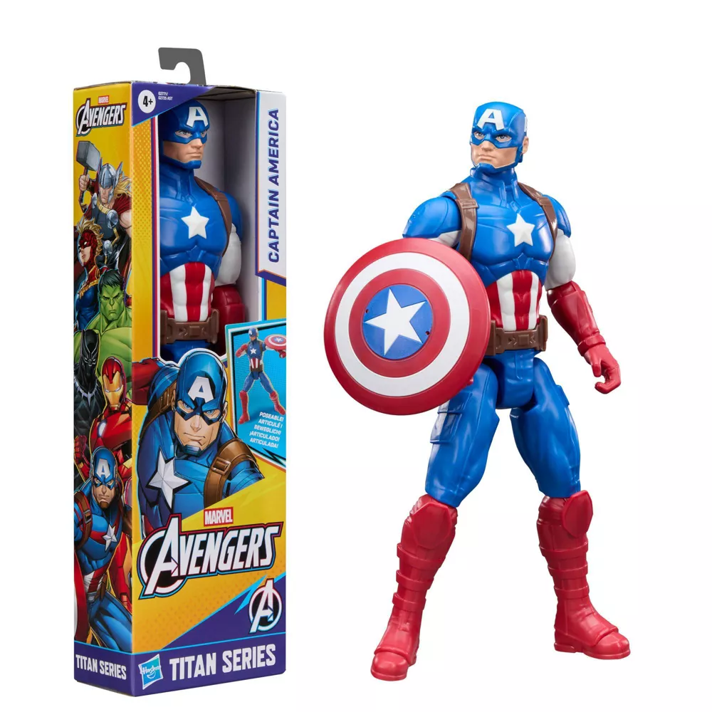 Figurine - Marvel Avengers Titan Hero Captain America Action Figure 30 cm