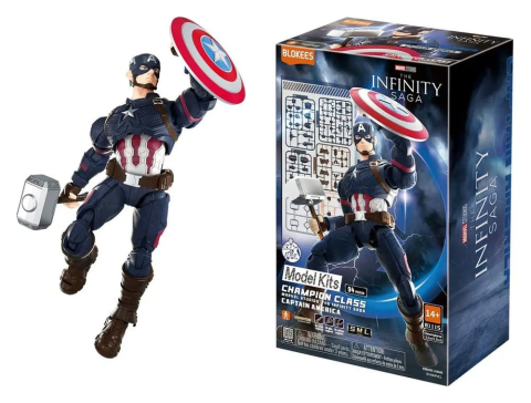 PRECOMENZI - Marvel Blokees Construction Kit Captain America