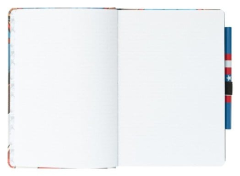 Marvel Captain America Premium Notebook with Pen Uniform A5 [2]