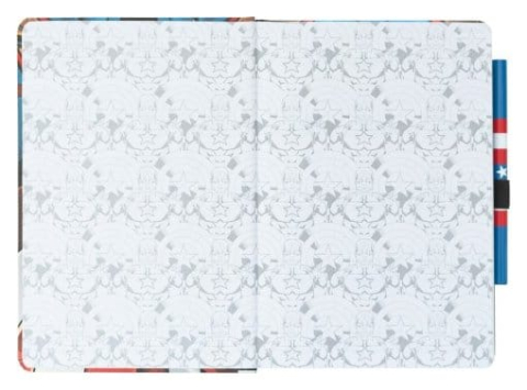 Marvel Captain America Premium Notebook with Pen Uniform A5 [1]