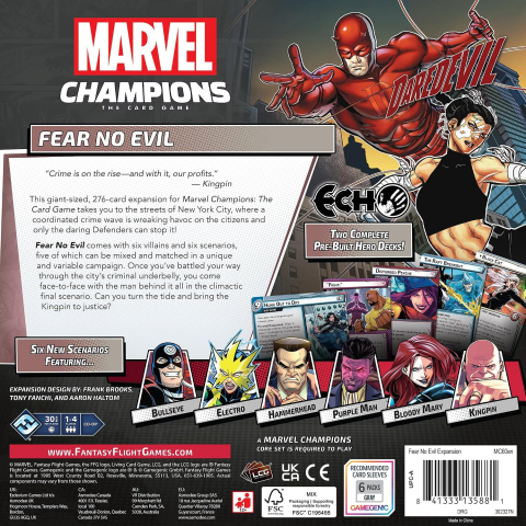 Marvel Champions LCG Fear No Evil Campaign Expansion (EN) [1]