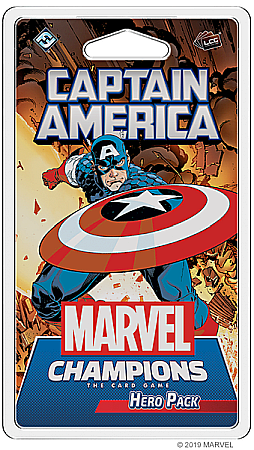 Extensii card games - Marvel Champions: The Card Game – Captain America Hero Pack