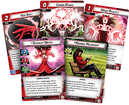Marvel Champions: The Card Game – Scarlet Witch Hero Pack [1]
