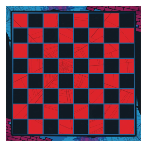 Games - Marvel Checkers Spider-Man 38 cm