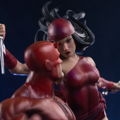 Marvel Comics Diorama 1/6 Daredevil & Elektra [9]