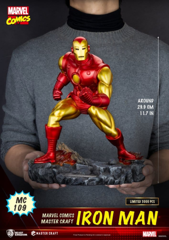 Marvel Comics Master Craft Statue Iron Man 29 cm [7]