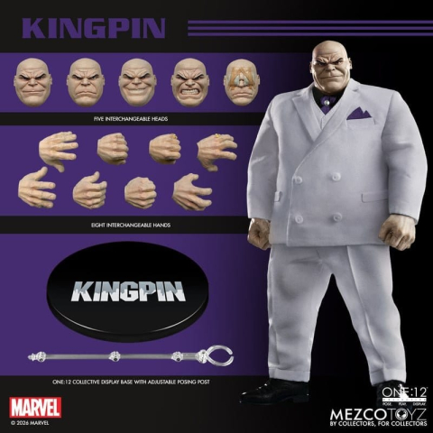 Marvel Comics One:12 Collective Action Figure 1/12 Kingpin 18 cm [8]