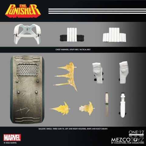 Marvel Comics One:12 Collective Action Figure 1/12 Punisher 17 cm [1]