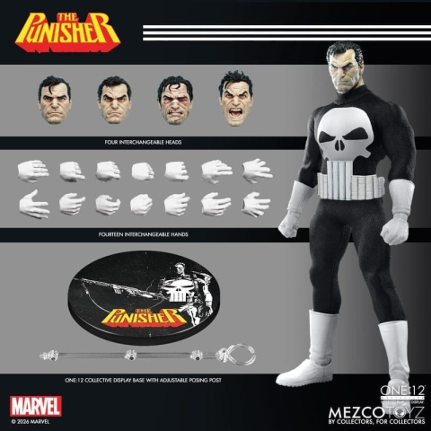 Marvel Comics One:12 Collective Action Figure 1/12 Punisher 17 cm [3]