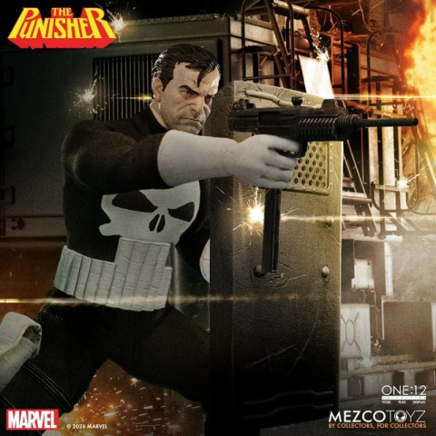 Marvel Comics One:12 Collective Action Figure 1/12 Punisher 17 cm [13]