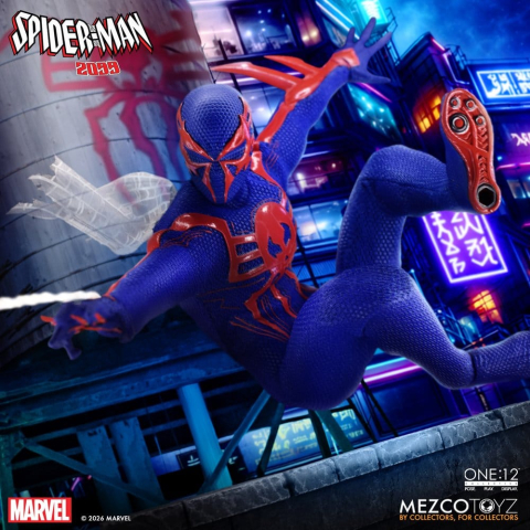 Marvel Comics One:12 Collective Action Figure 1/12 Spider-Man 2099 17 cm [2]