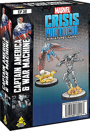 Board Games - Marvel: Crisis Protocol – Captain America & War Machine