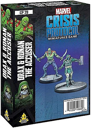 Board Games - Marvel: Crisis Protocol – Drax and Ronan the Accuser