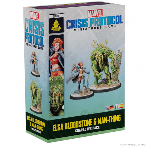 Extensii boardgames - Marvel Crisis Protocol: Elsa Bloodstone & Man-Thing
