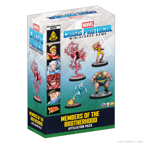 Board Games - Marvel Crisis Protocol - Members of the Brotherhood Affiliation Pack