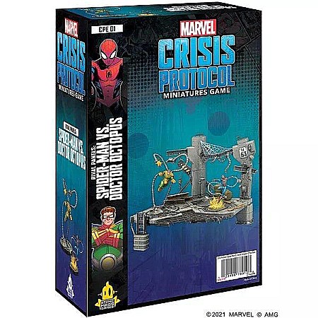 Board Games - Marvel: Crisis Protocol – Rival Panels: Spider-man Vs. Doctor Octopus