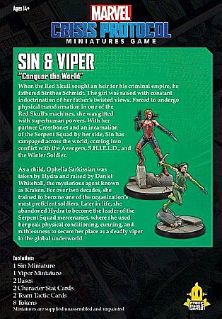 Marvel Crisis Protocol: Sin & Viper [1]