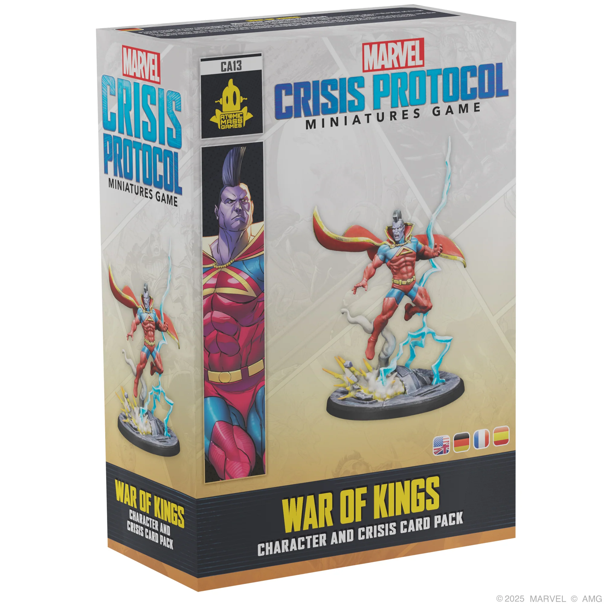 Board Games - Marvel Crisis Protocol War of Kings Character and Crisis Card Pack