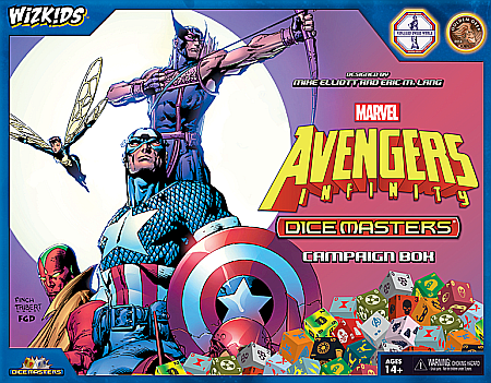 Board Games - Marvel Dice Masters: Avengers Infinity Campaign Box