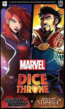 Board Games - Marvel Dice Throne: Black Widow v. Doctor Strange