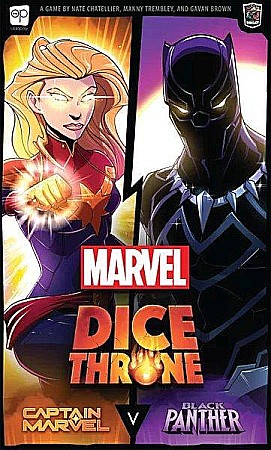 Board Games - Marvel Dice Throne: Captain Marvel v. Black Panther