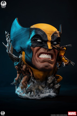 Marvel Fine Art Bust Wolverine Deluxe Edition 48 cm [15]