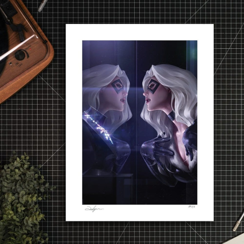 PRECOMENZI - Marvel Fine Art Print Black Cat 46 x 61 cm - unframed