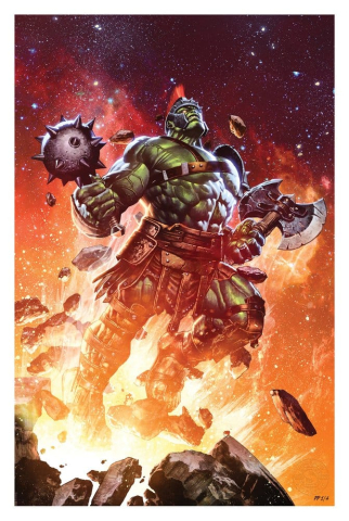 Marvel Fine Art Print Planet Hulk: Worldbreaker 41 x 61 cm - unframed [5]
