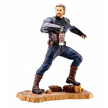 Figurine - Marvel Gallery Avengers 3 Captain America PVC Figure