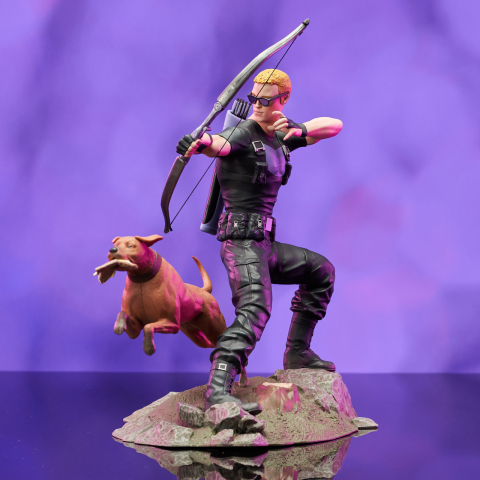 Figurine - Marvel Gallery Comic Hawkeye PVC Statue