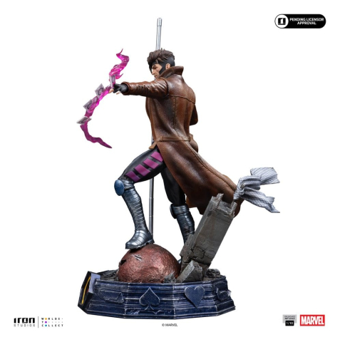 Marvel Gambit Unleashed Art Scale Statue 1/10 Gambit 28 cm [6]