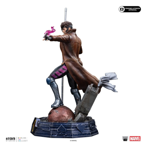 Marvel Gambit Unleashed Art Scale Statue 1/10 Gambit 28 cm [5]
