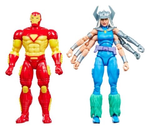 Marvel Games Marvel Legends Action Figure 2-Pack Iron Man & Marvel's Spiral 15 cm [24]