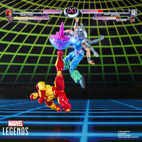 Marvel Games Marvel Legends Action Figure 2-Pack Iron Man & Marvel's Spiral 15 cm [14]