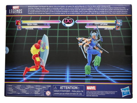 PRECOMENZI - Marvel Games Marvel Legends Action Figure 2-Pack Iron Man & Marvel's Spiral 15 cm