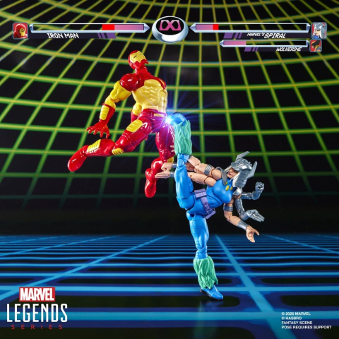 Marvel Games Marvel Legends Action Figure 2-Pack Iron Man & Marvel's Spiral 15 cm [15]