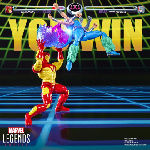 Marvel Games Marvel Legends Action Figure 2-Pack Iron Man & Marvel's Spiral 15 cm [17]