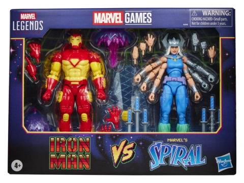 Marvel Games Marvel Legends Action Figure 2-Pack Iron Man & Marvel's Spiral 15 cm [7]