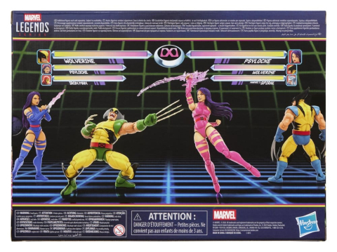 PRECOMENZI - Marvel Games Marvel Legends Action Figure 2-Pack Wolverine & Psylocke 15 cm