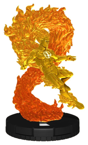 Marvel HeroClix: 25th Anniversary Figure Human Torch 5 cm [1]