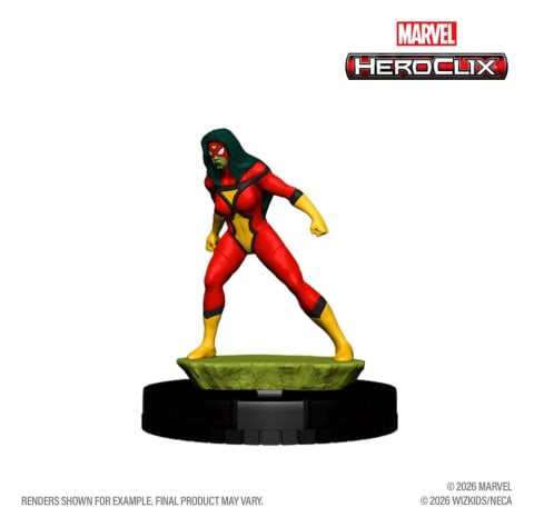 PRECOMENZI - Marvel HeroClix: Secret Wars Figure Skrull Queen Spider-Woman 10 cm