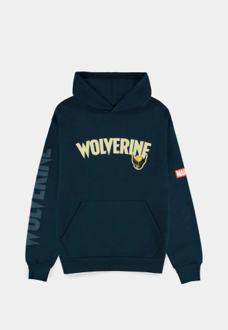 Marvel Hooded Sweater Wolverine Blue Size L [1]