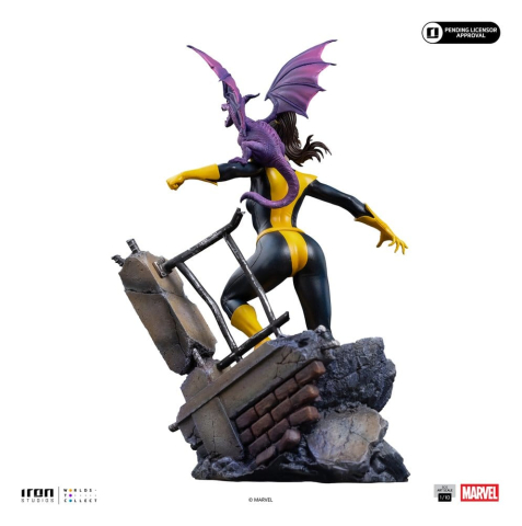 Marvel Kitty Pride & Lockheed X-Men Comics BDS Art Scale Statue 1/10 Kitty Pride & Lockheed 24 cm [1]