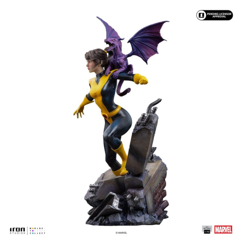PRECOMENZI - Marvel Kitty Pride & Lockheed X-Men Comics BDS Art Scale Statue 1/10 Kitty Pride & Lockheed 24 cm