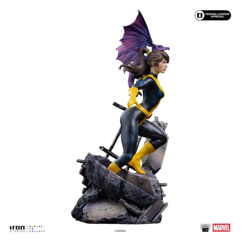 Marvel Kitty Pride & Lockheed X-Men Comics BDS Art Scale Statue 1/10 Kitty Pride & Lockheed 24 cm [2]