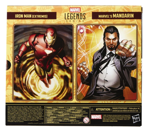 Marvel Legends Action Figure 2-Pack Iron Man (Extremis) & Marvel's Mandarin 15 cm [4]